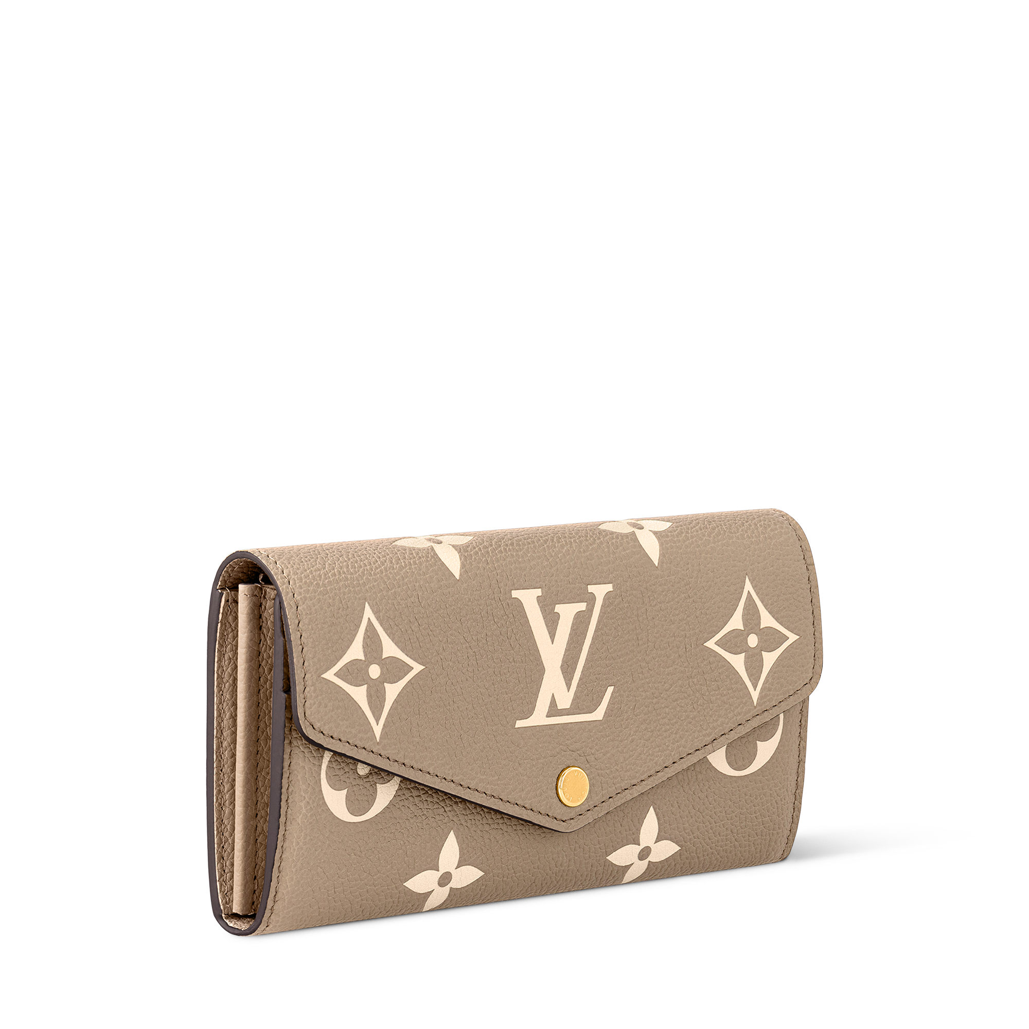 Sarah Wallet Bicolor Monogram Empreinte Leather - Wallets and
